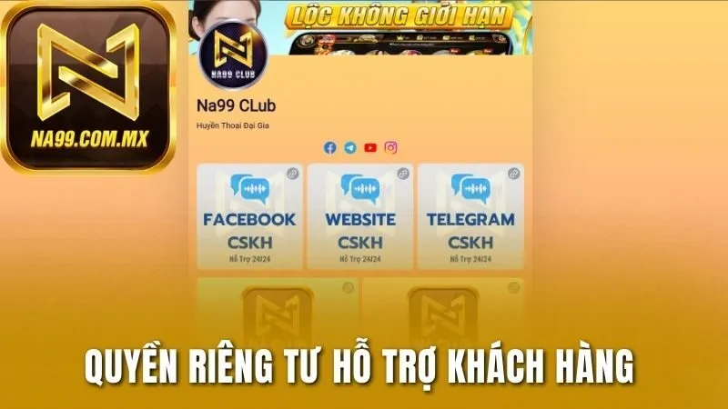 Quyền Riêng Tư Na99 - Cam Kết Bảo Vệ Dữ Liệu Người Dùng 3 Quyền riêng tư khi hỗ trợ khách hàng tại cổng game
